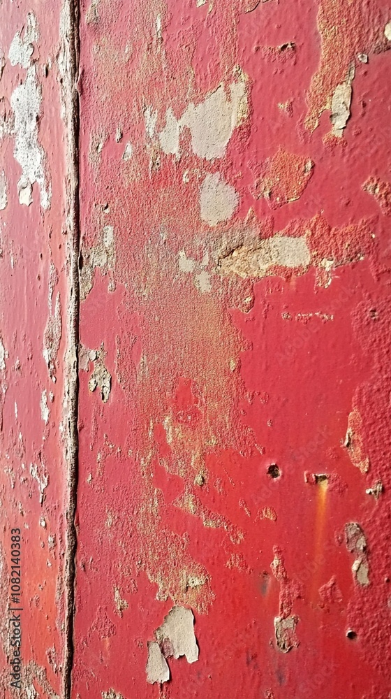 Weathered red wooden surface with peeling paint reveals layers of history, creating a textured, rustic backdrop perfect for vintage or grunge designs. Weathered red wooden surface with peeling paint reveals layers of history, creating a textured, rustic backdrop perfect for vintage or grunge designs.