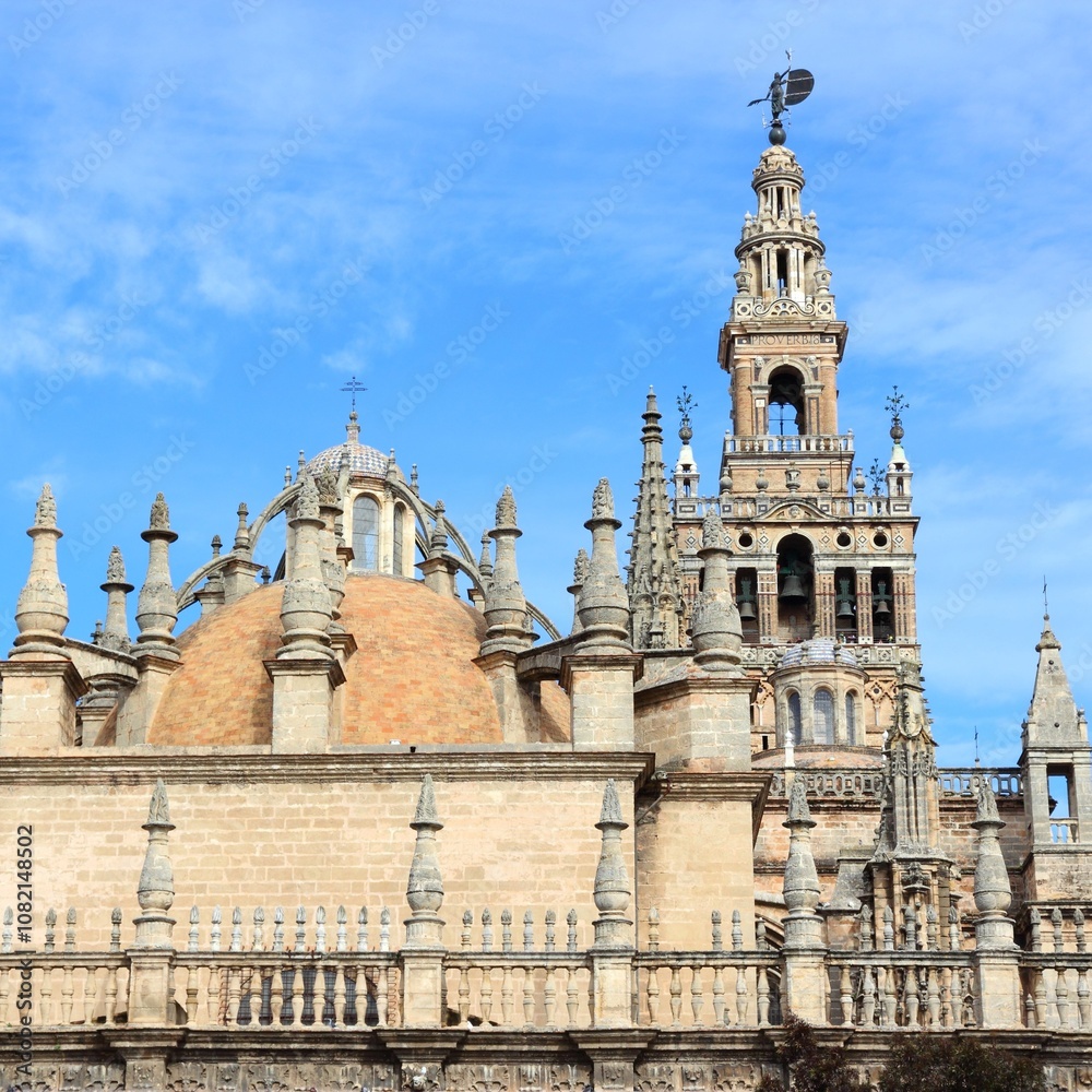 Fototapeta premium Seville cathedral - landmark in Spain