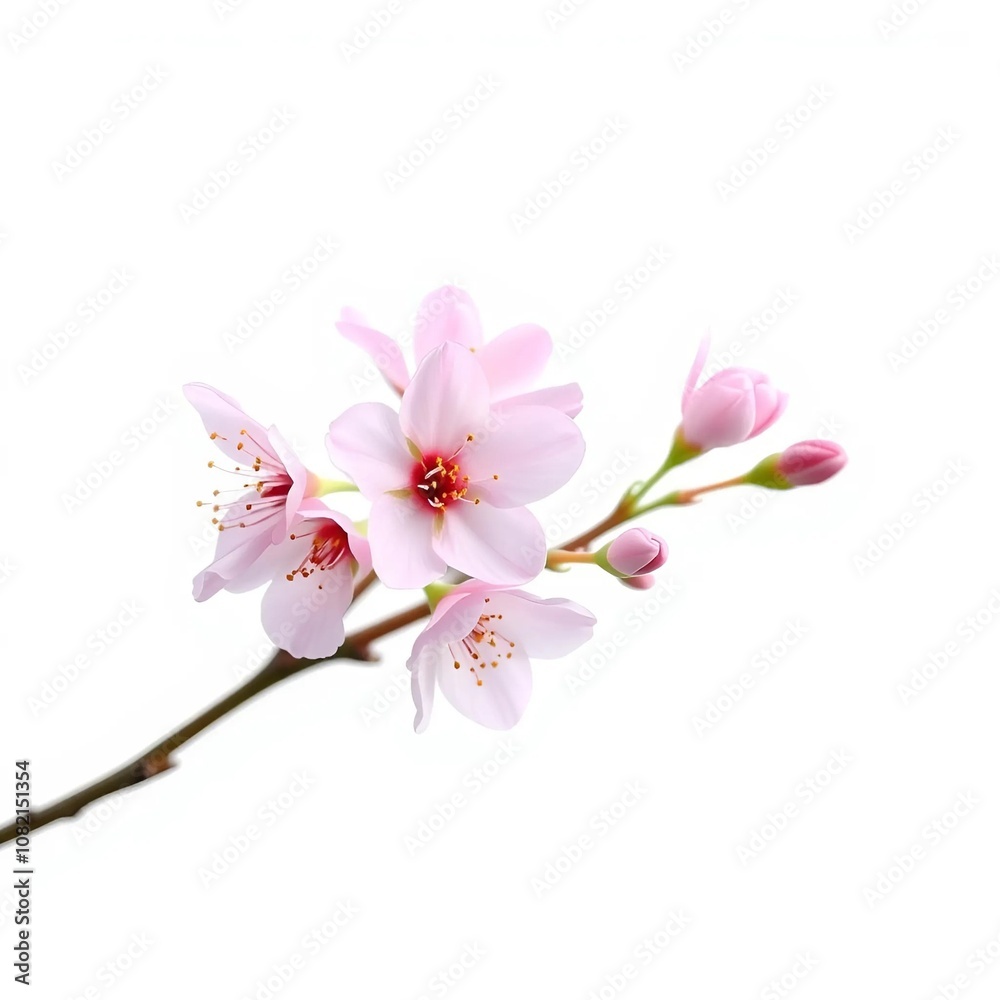 Naklejka premium pink cherry blossom