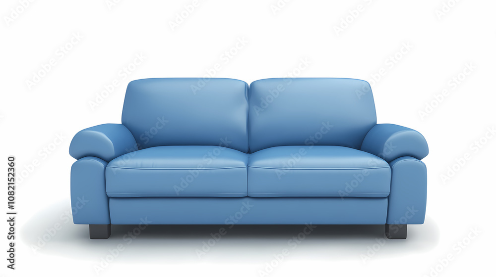 photo of a modern couch isolates on a white background photo of a modern couch isolates on a white background