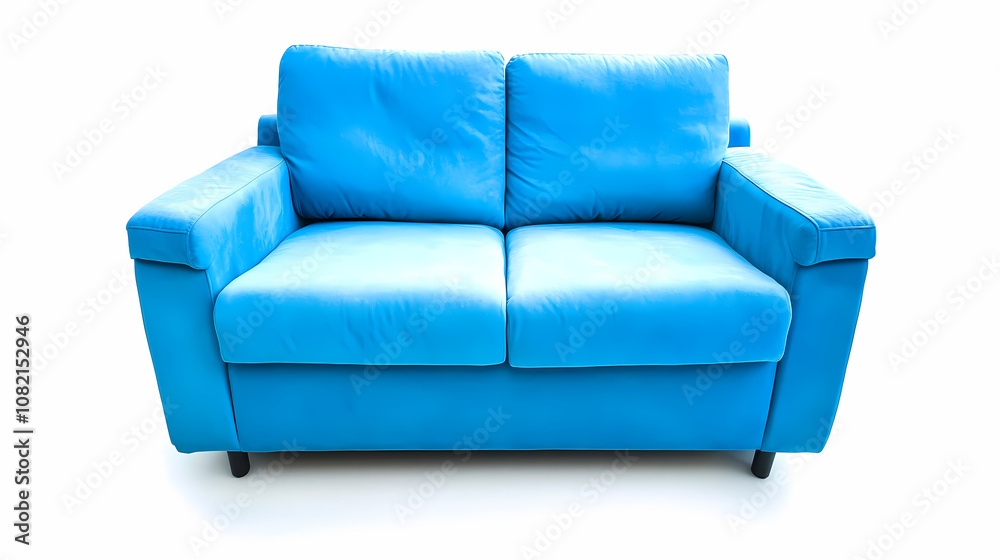 photo of a modern couch isolates on a white background photo of a modern couch isolates on a white background