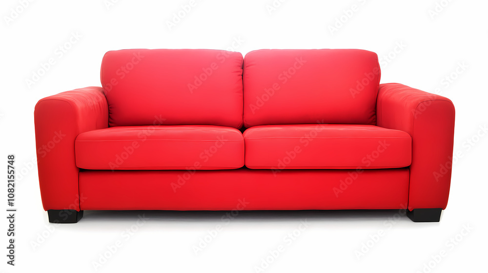 photo of a modern couch isolates on a white background photo of a modern couch isolates on a white background