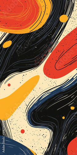 abstract background with circles