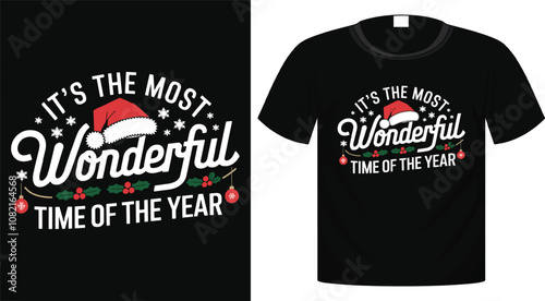 Christmas t-shirt design, typography, holiday, Sticker, Bag, Mug Design