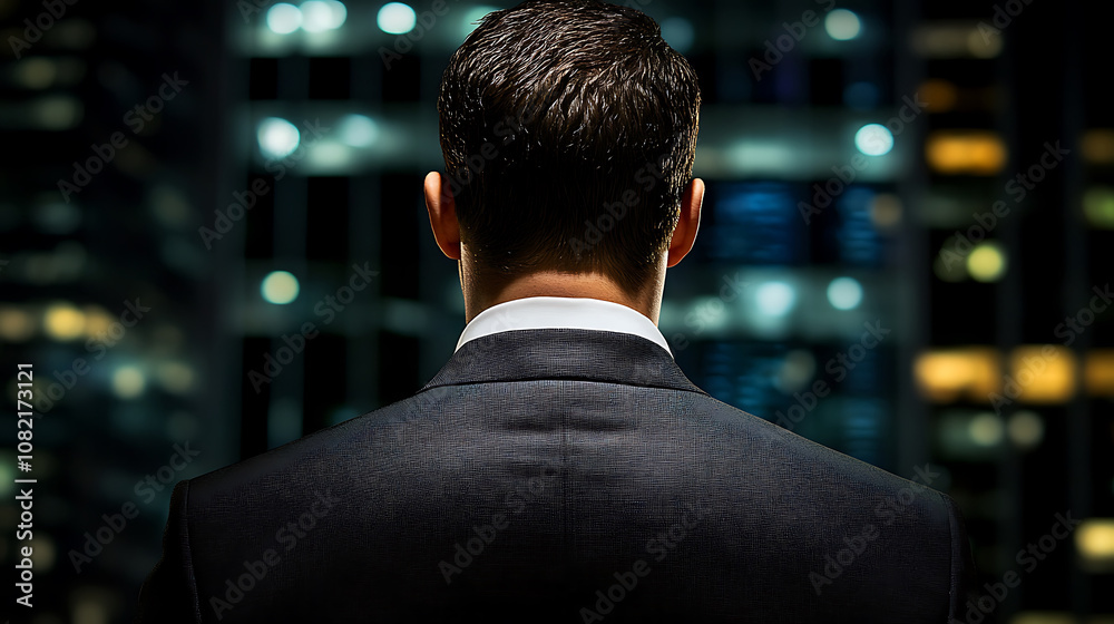 Back of businessman in suit with business office glass modern buildings background for financial freedom portfolio or company profit and strategy growth IPO poster
Back of businessman in suit with business office glass modern buildings background for financial freedom portfolio or company profit and strategy growth IPO poster