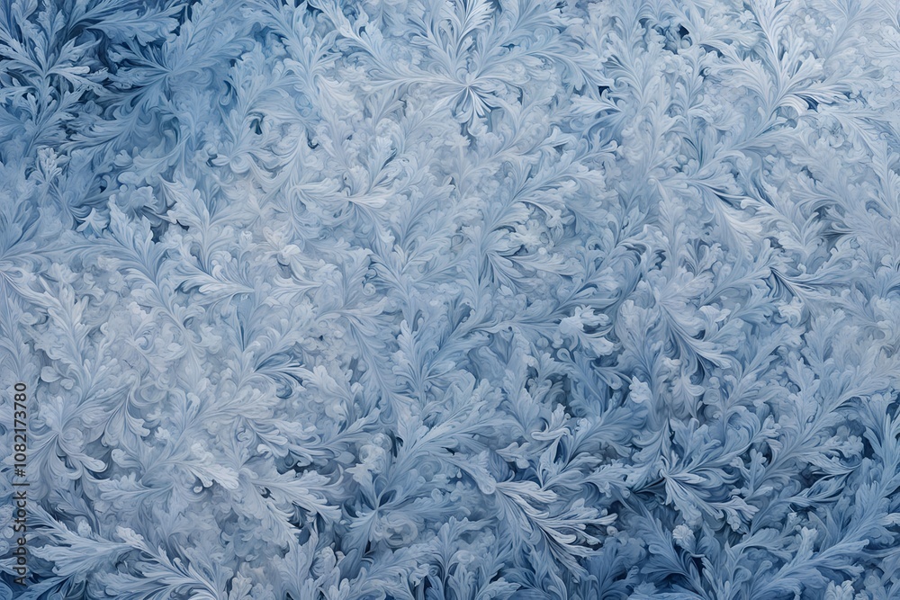 Frosty ice textures with a gradient of blues whites and hints of shimmering silver, Ai Generated Frosty ice textures with a gradient of blues whites and hints of shimmering silver, Ai Generated