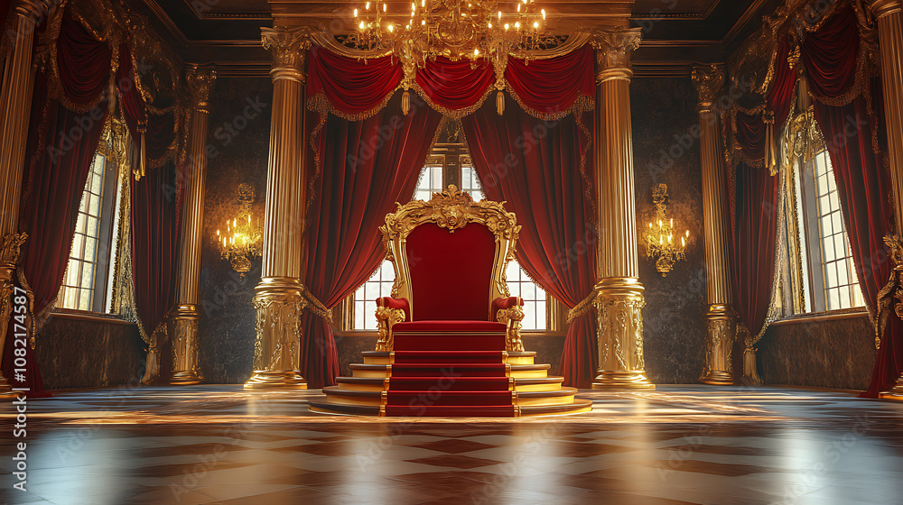 Mysterious King Throne illustration image
Mysterious King Throne illustration image