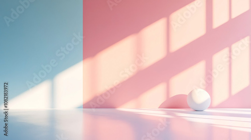  pastel color minimal interior background