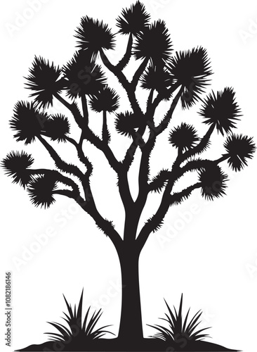 Wallpaper Mural ceibo tree vector illustration Torontodigital.ca