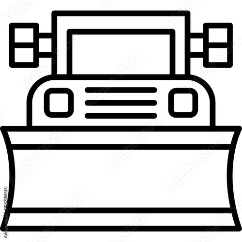 Snowplow Icon
