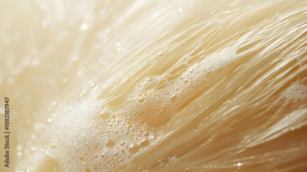 Abstract Beige Background with Bubbles and Blurred Lines Abstract Beige Background with Bubbles and Blurred Lines