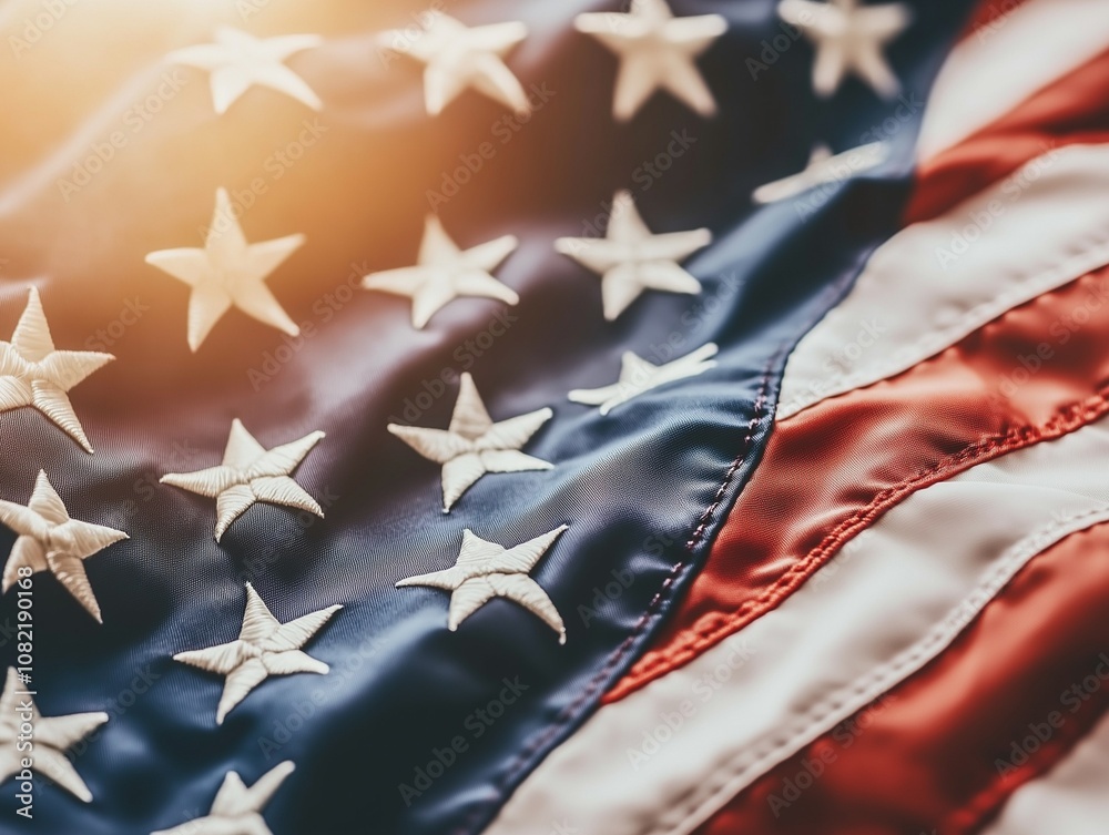 Fototapeta premium united states of america USA flag background