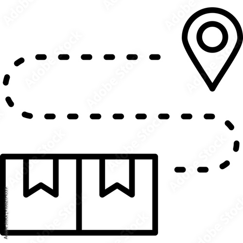 Cargo Destination Marking Icon