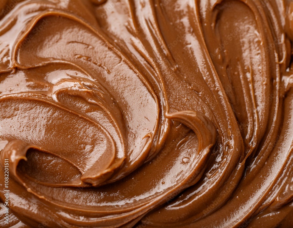 おいしそうなチョコレートクリーム おいしそうなチョコレートクリーム
