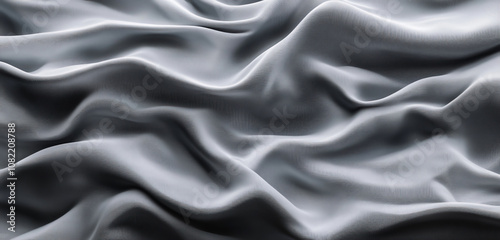 Background, abstract. Regular waves in gray primary colors.