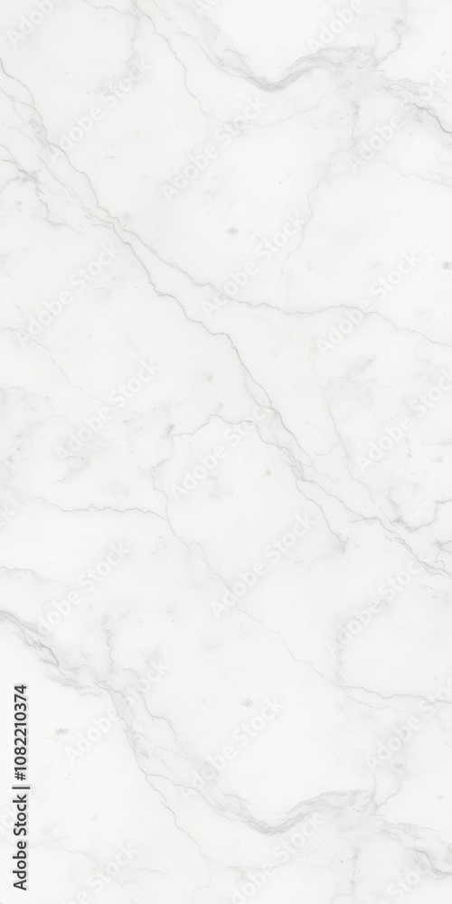 Obraz premium Smooth white marble background with subtle gray veins, marble, luxury