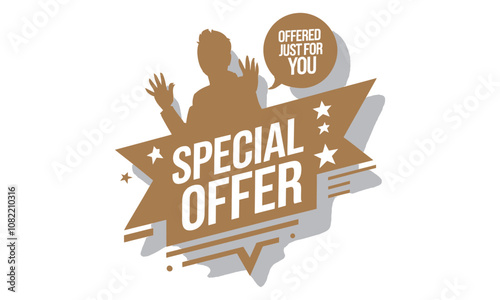 Seasonal Offer Concept - Minimal Vector Designs