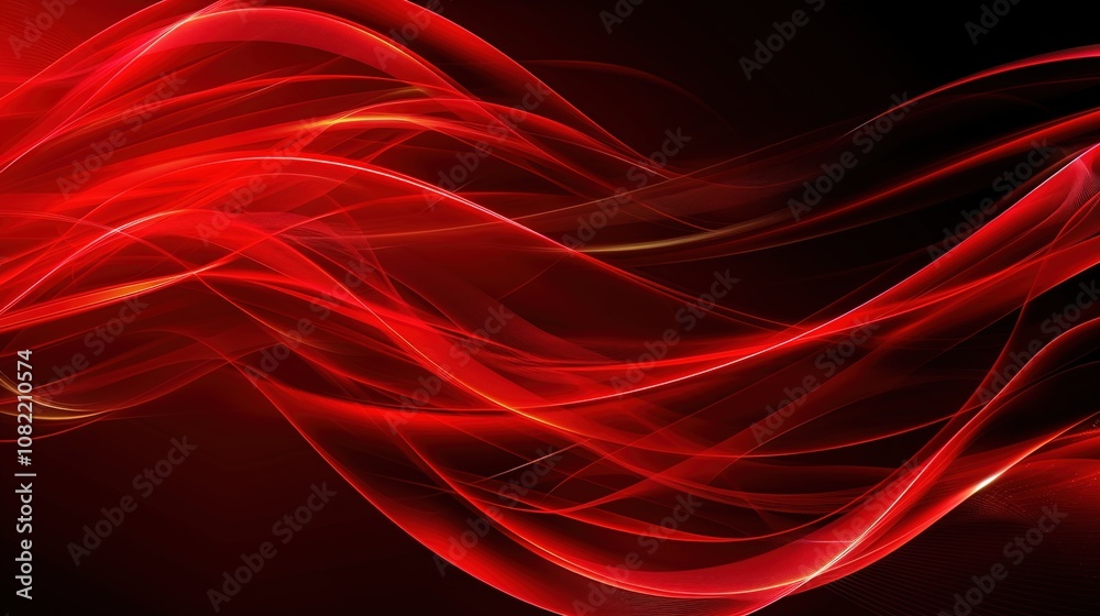Obraz premium red lines texture atmospheric festive background