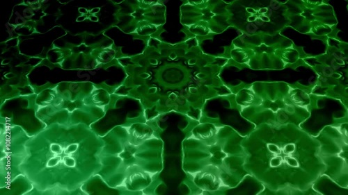 Magic circle animation (green)