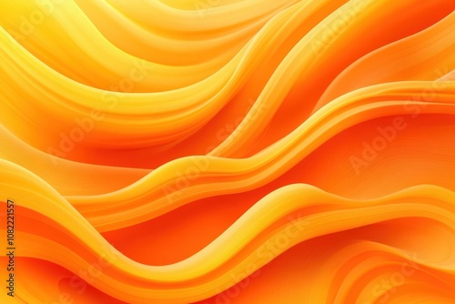 Bright orange-yellow gradient abstract dynamic background