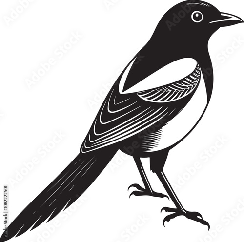 cuban trogon bird vector illustration