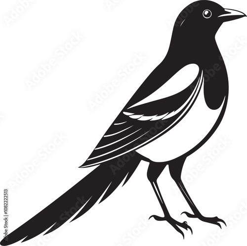 cuban trogon bird vector illustration