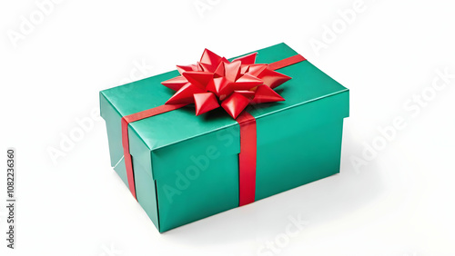 Gift boxes isolated on white background for birthday, christmas, new year and other festivals