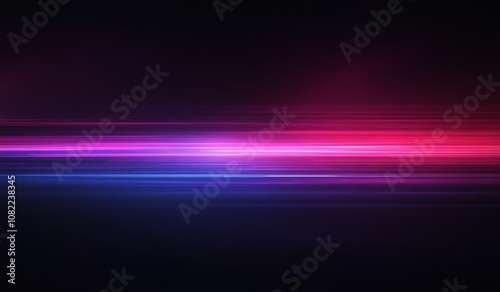 Abstract background with glowing lines, purple and blue colors