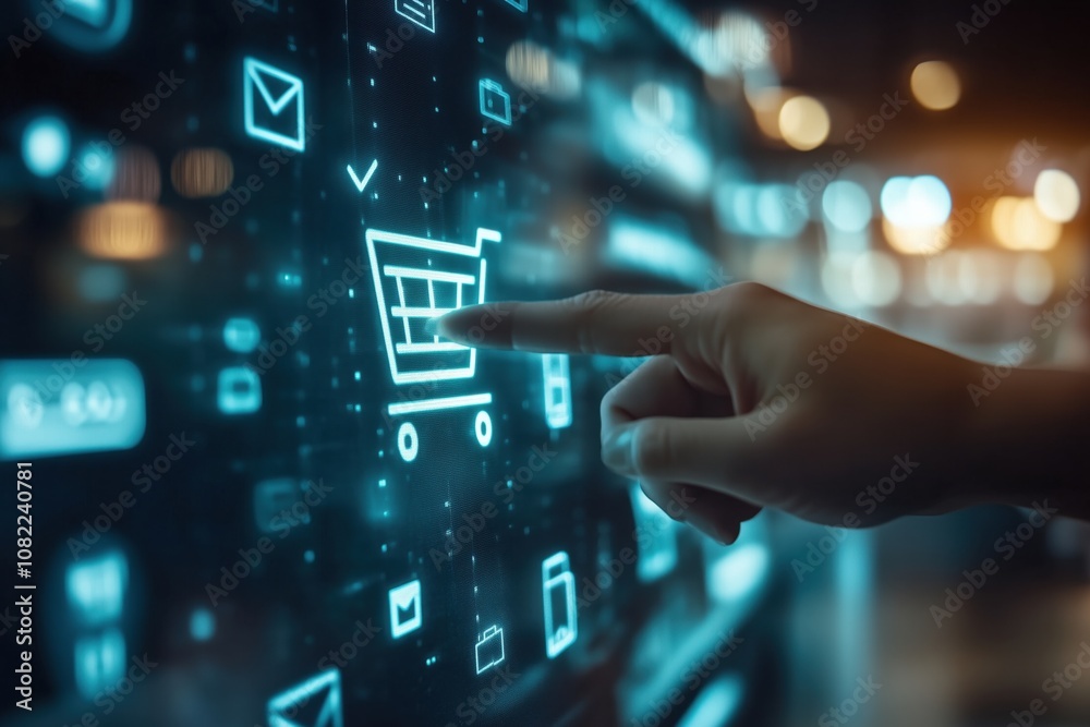 An online shopping app An online shopping app
