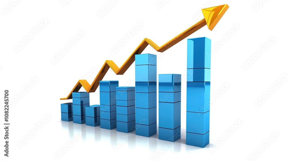 Technology finance business growth chart Technology finance business growth chart