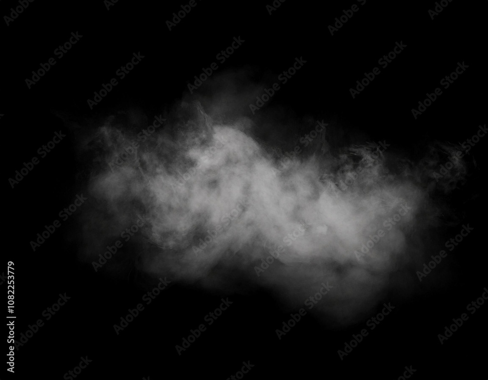 smoke on black background smoke on black background