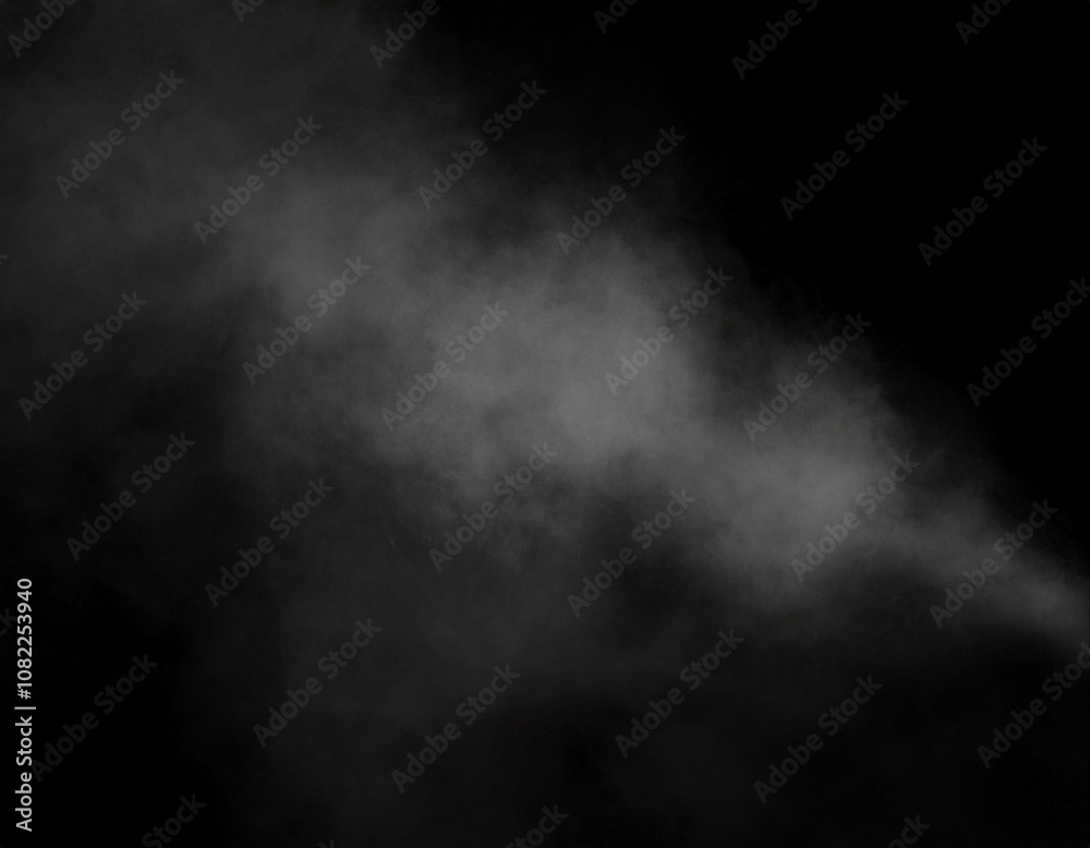 smoke on black background smoke on black background