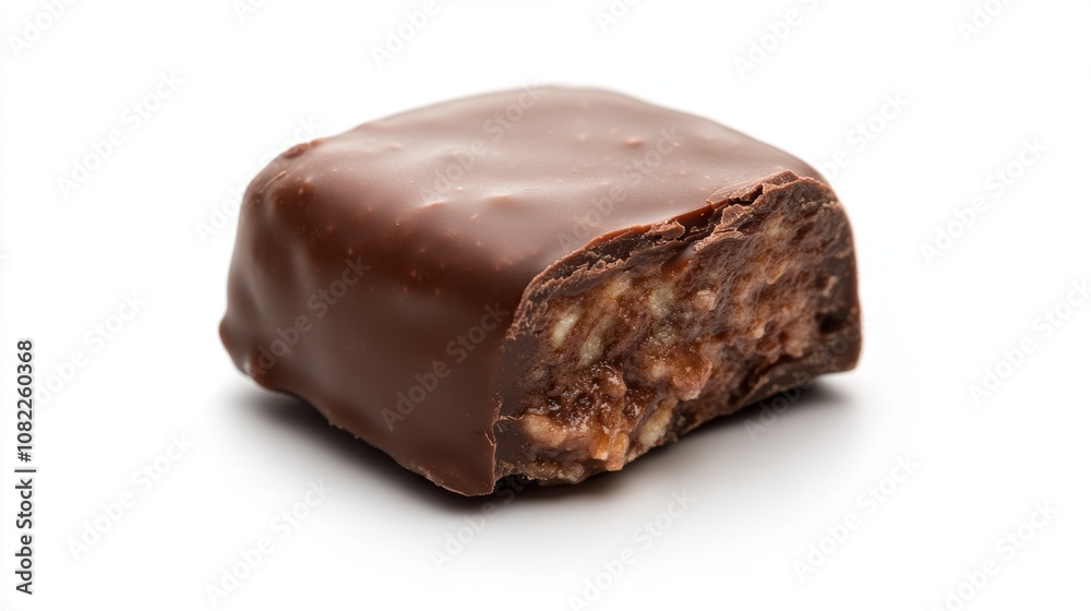 A dollop of rich, chocolate spread on a plain white background. A dollop of rich, chocolate spread on a plain white background.