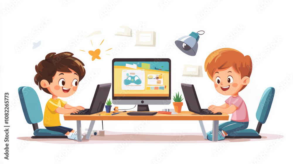 Friends enjoying educational games at home while learning and having fun together in a cozy environment Friends enjoying educational games at home while learning and having fun together in a cozy environment