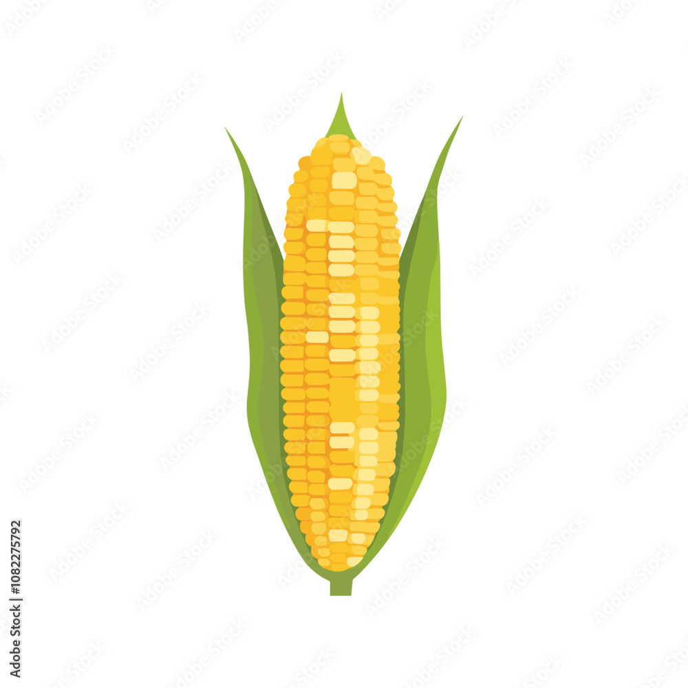 Corn on the Cob Vector Art Corn on the Cob Vector Art