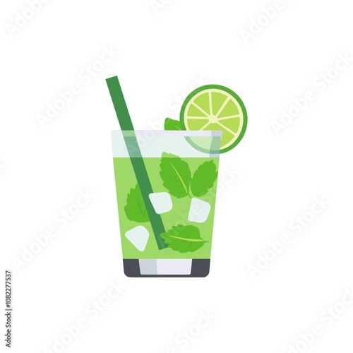 Refreshing Mojito with Lime