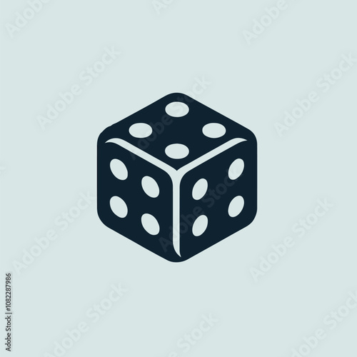 dice logo illustration