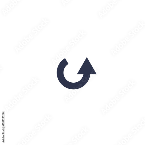 A circular arrow symbolizing refresh, reload, or repeat. Free Download A circular arrow symbolizing refresh, reload, or repeat. - GFXLoad
