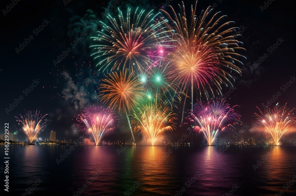 fireworks over the river fireworks over the river