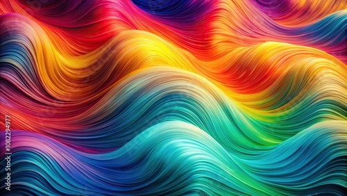 abstract wave pattern with color mix texture