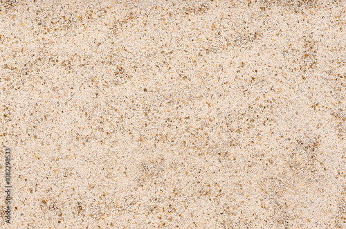 Photography Macro photography of coarse whole grain rye flour, raw ingredient, dietary fiber