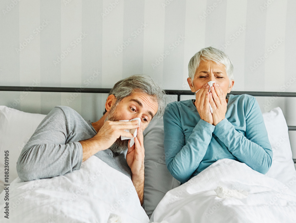 senior bed woman home elderly flu disease cold couple love wife sick virus health ill fever adult support retirement mature old bedroom husband together retired aged lying senior bed woman home elderly flu disease cold couple love wife sick virus health ill fever adult support retirement mature old bedroom husband together retired aged lying