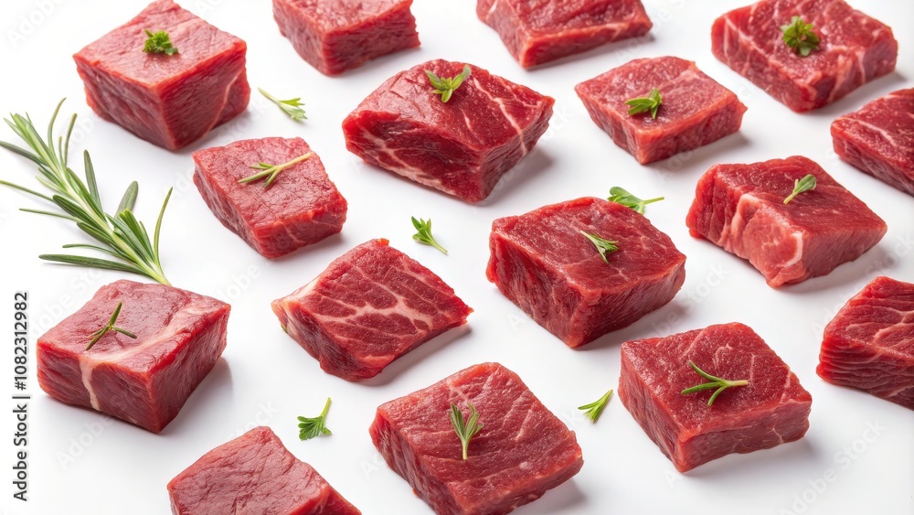 High-Quality PNG Collection of Raw Beef Cubes Isolated on Transparent Background for Culinary and Food Design Projects High-Quality PNG Collection of Raw Beef Cubes Isolated on Transparent Background for Culinary and Food Design Projects