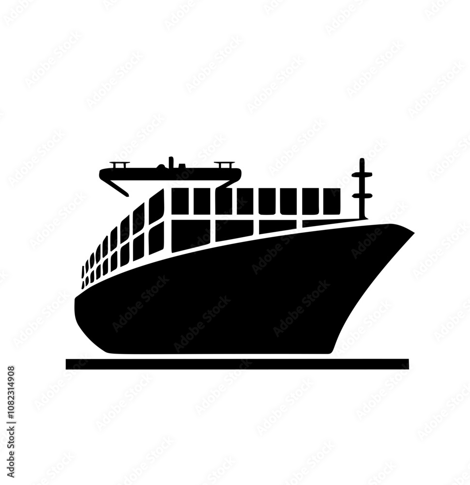 Obraz premium ship in the sea