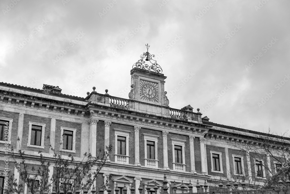 The Palazzo San Niccolo, a former psychiatric hospital on Via Roma, Siena, Italy. The Palazzo San Niccolo, a former psychiatric hospital on Via Roma, Siena, Italy.