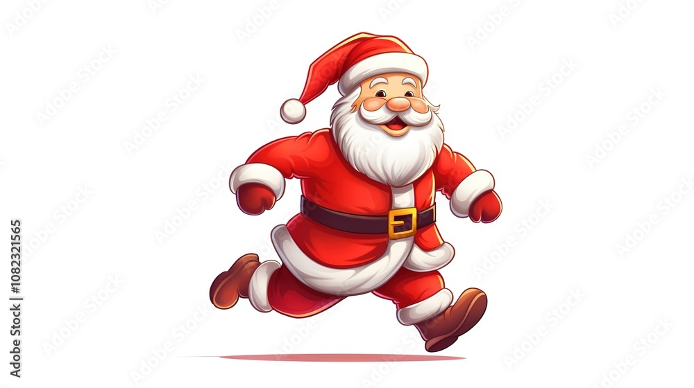 Cartoon illustration of celebration of Christmas,generated with AI. Cartoon illustration of celebration of Christmas,generated with AI.