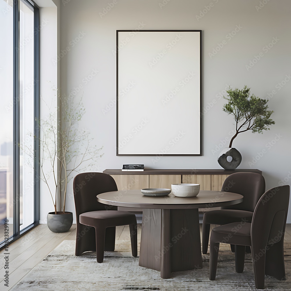 ISO A Paper size Frame Mockup. Living Room Frame Mockup Display. Modern Living Room with Wall Frame Mockup. Stylish Interior with Curved Sofa and Blank Wall Frame Mockup. 3D render ISO A Paper size Frame Mockup. Living Room Frame Mockup Display. Modern Living Room with Wall Frame Mockup. Stylish Interior with Curved Sofa and Blank Wall Frame Mockup. 3D render