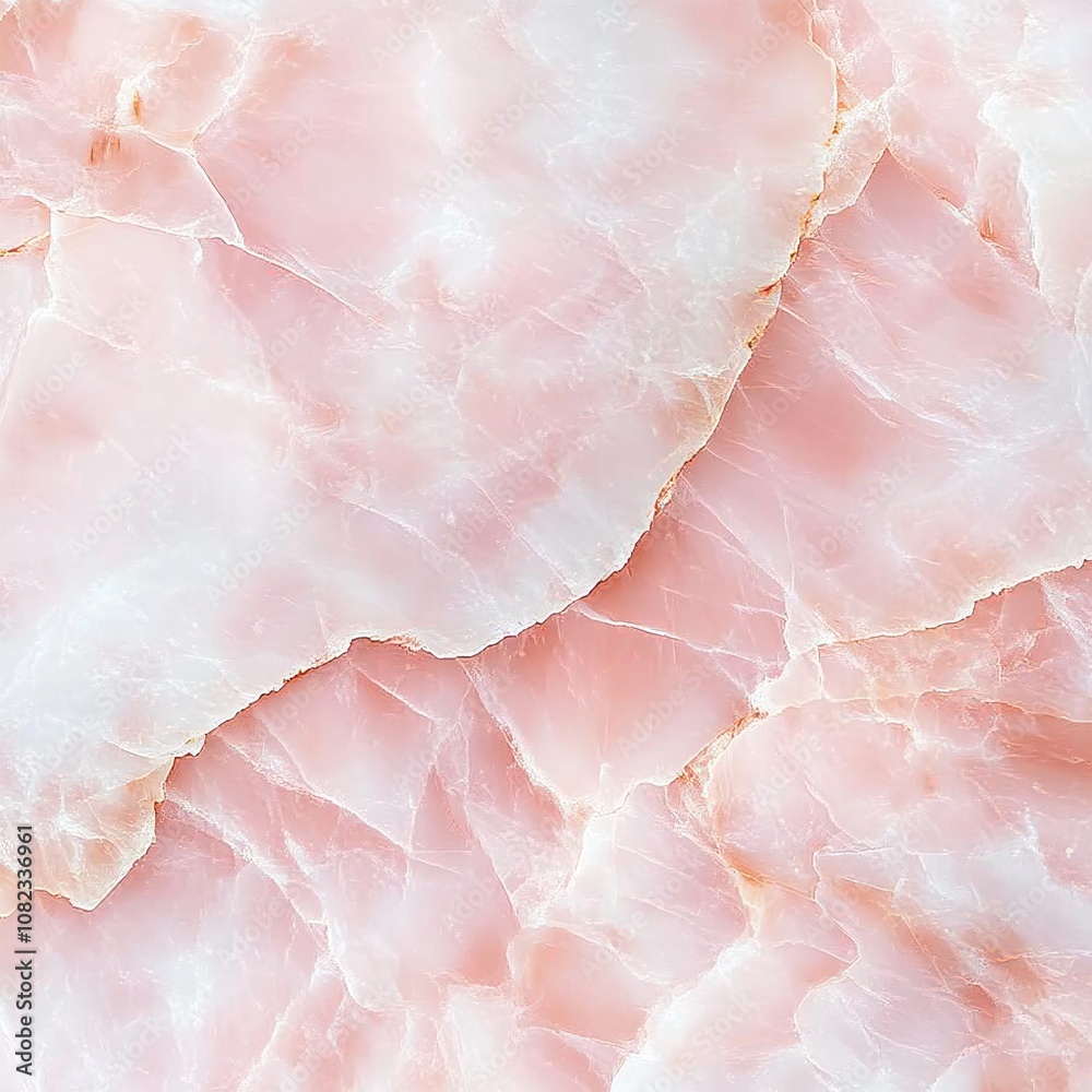 Detailed Close-Up of Smooth Light Pink Marble Surface with Soft Veining and Glossy Finish Detailed Close-Up of Smooth Light Pink Marble Surface with Soft Veining and Glossy Finish