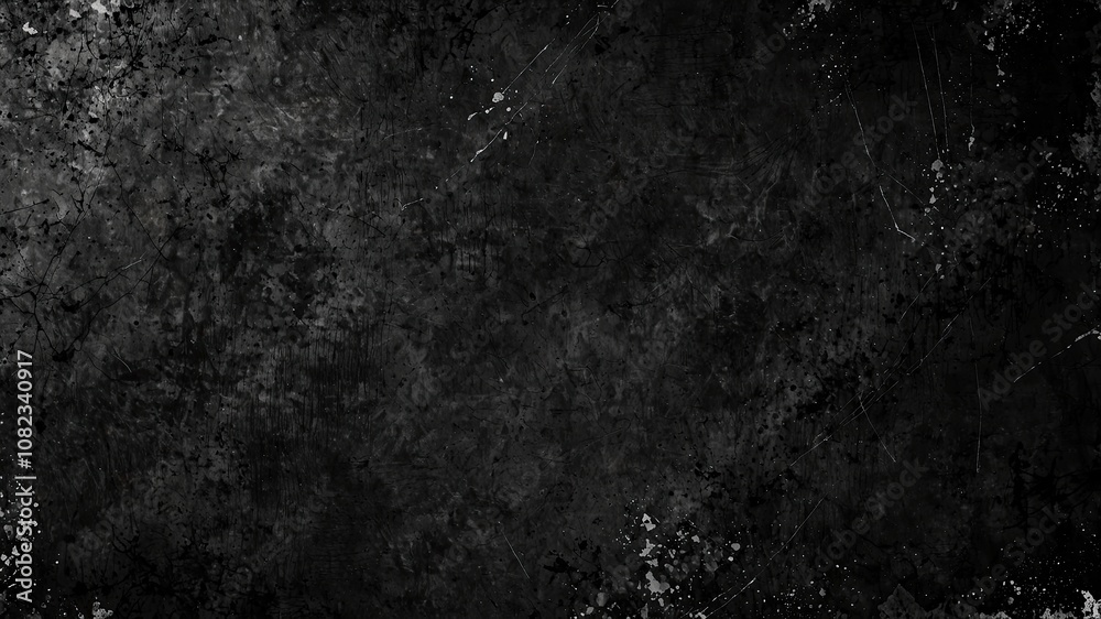 Obraz premium Abstract black grunge texture background