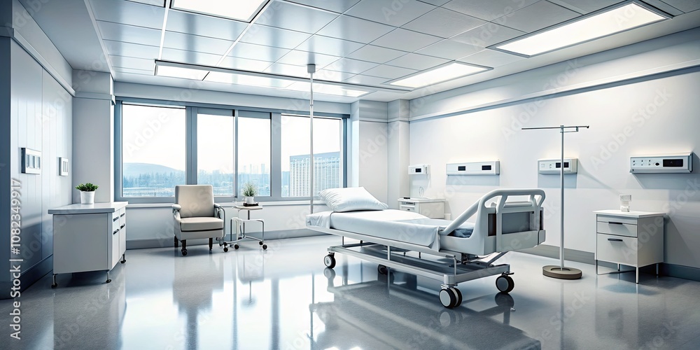 Tranquil hospital interiors featuring soft low lighting and serene white tones enhance healthcare design, promoting a calming environment for patients and staff alike. Tranquil hospital interiors featuring soft low lighting and serene white tones enhance healthcare design, promoting a calming environment for patients and staff alike.